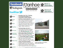Tablet Screenshot of ivanhoecountrykennels.com